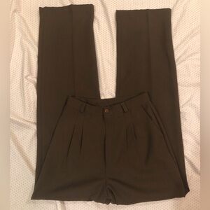 Alfred Paquette Elegant Dark Olive Women's Pants
